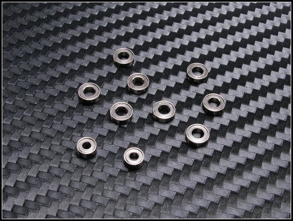 600128 PN Racing Mini-Z AWD Shield Hub Dry Ball Bearing Set (10pcs)