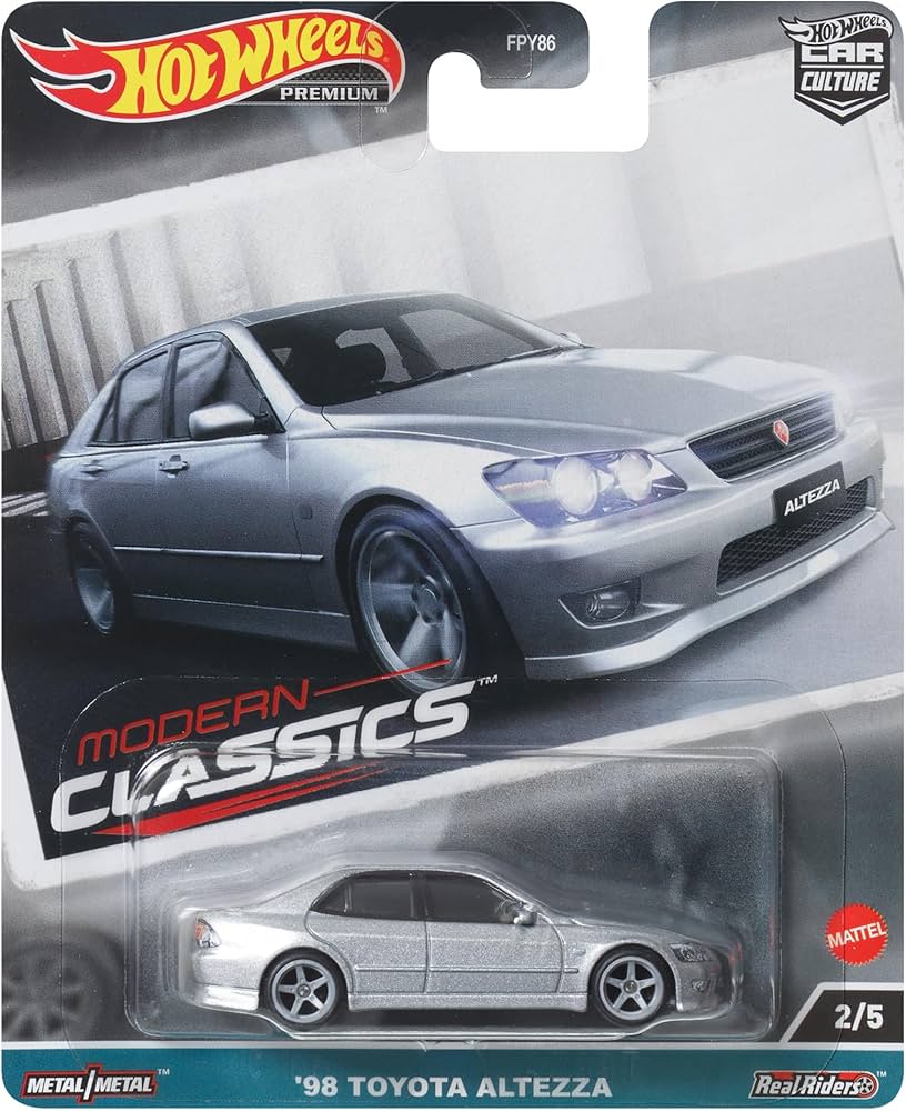 HotWheels Premium Car Culture Modern Classics ‘98 Toyota Altezza