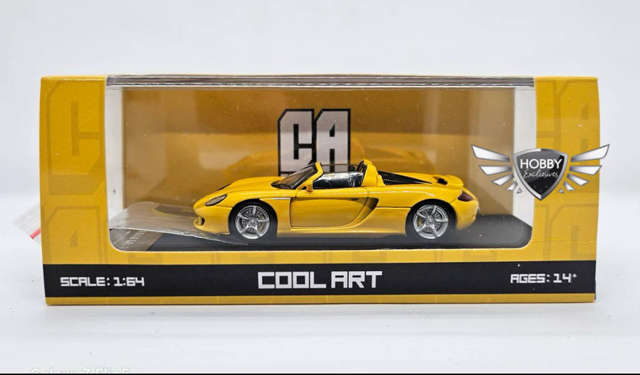 Cool Art Porsche Carrera GT Yellow HE