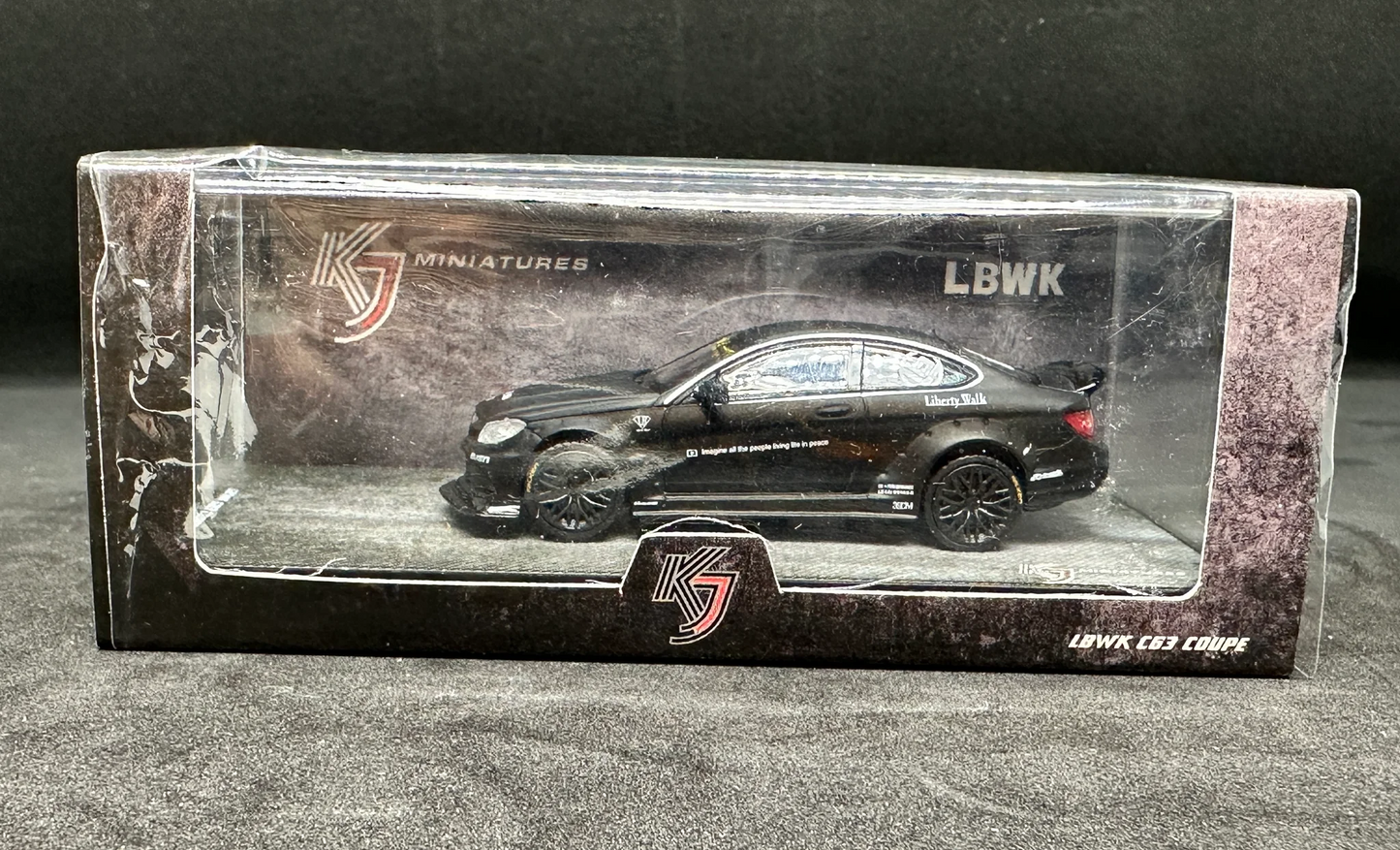Kj Miniatures LBWK Mercedes C63 Coupe HE