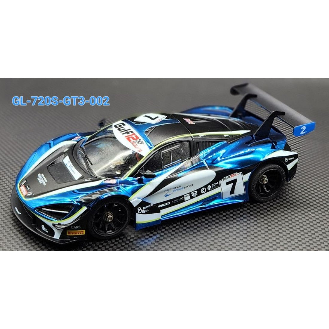 GL-720S-GT3-002 1/28 GL 720S GT3 body-002 ( 7 ) *Wheel Base 102mm*
