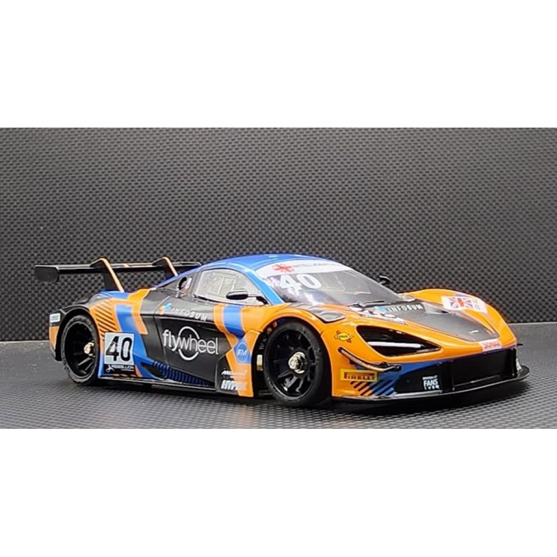 GL-720S-GT3-003 1/28 GL 720S GT3 body-003 (40) *Wheel Base 102mm*