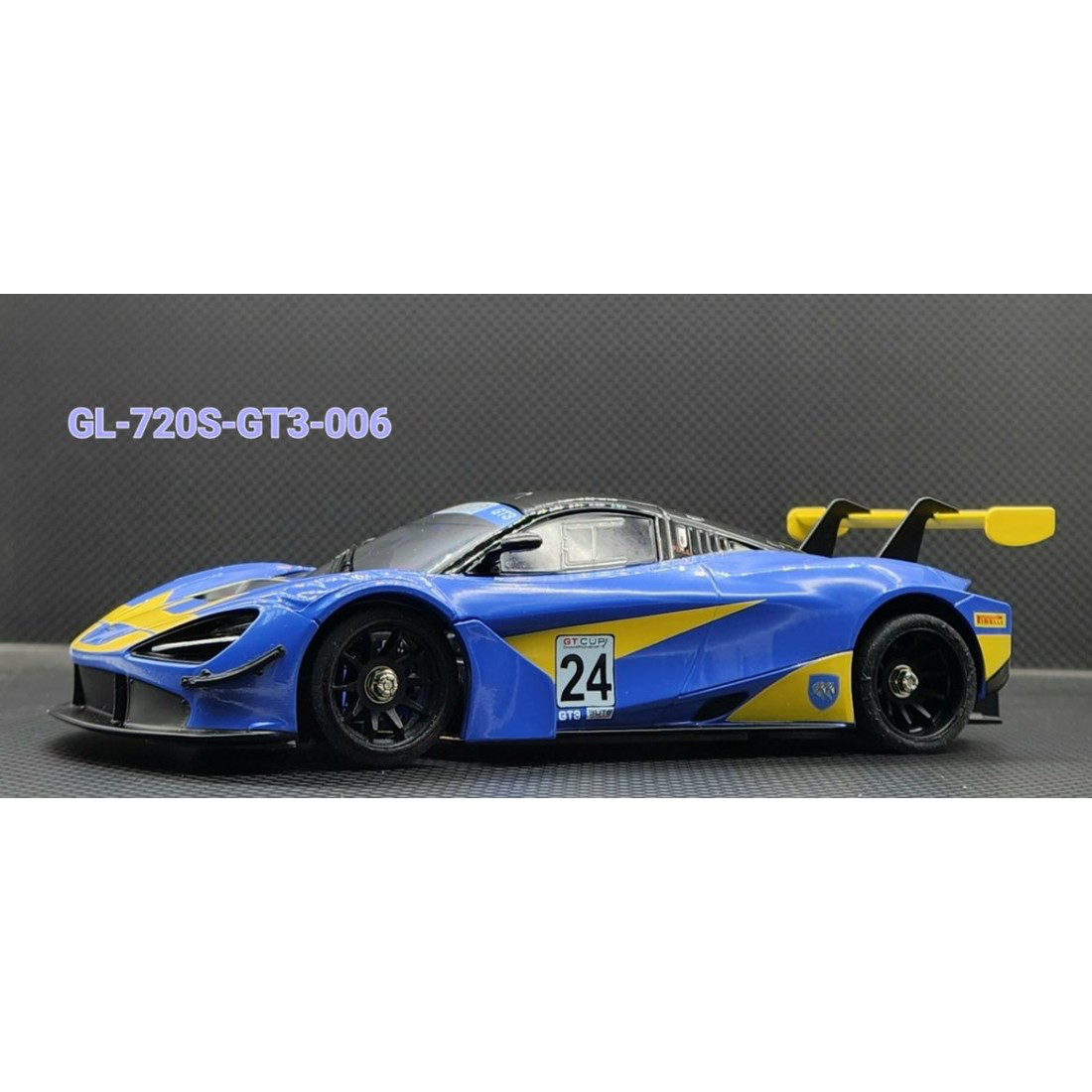 GL-720S-GT3-006 1/28 GL 720S GT3 body-006 ( 24 ) *Wheel Base 102mm*