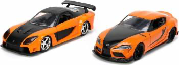 JAD32910 Jada 1/32 "Fast & Furious" Han's Mazda RX-7 / Han's Toyota Supra