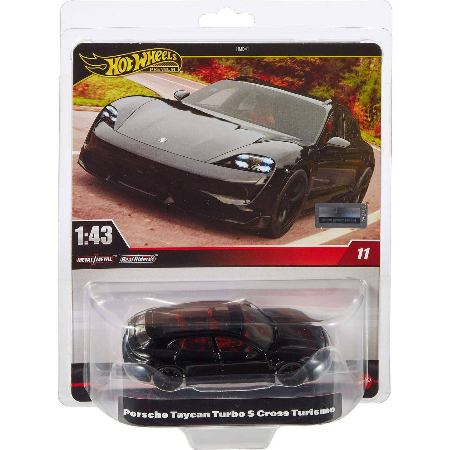 HotWheels Premium 1:43 Porsche Taycan Turbo S Cross Turismo