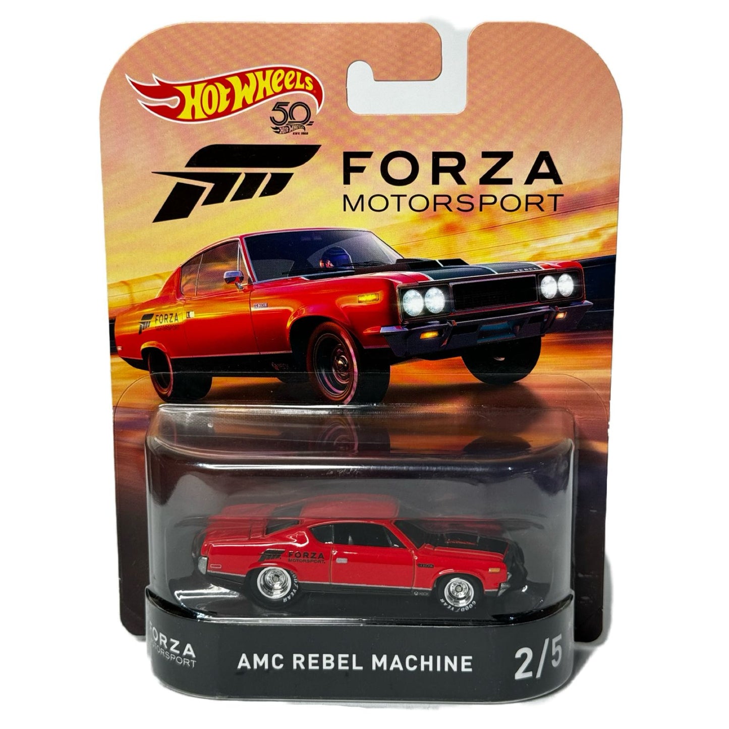 HotWheels Forza Motor Sport AMC Rebel Machine HE