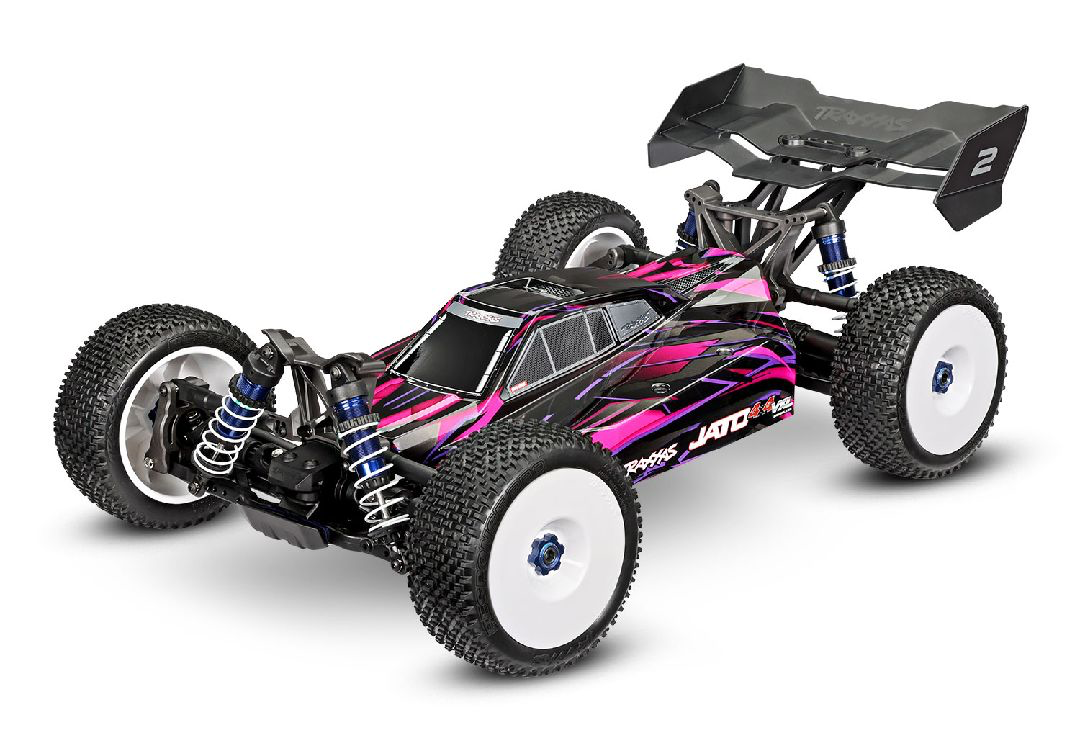TRA90386-4Pink Traxxas 1/8 Jato 4x4 VXL 4x4 RTR - Pink