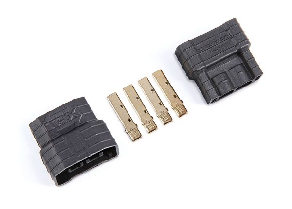 TRA3070R Traxxas connector, 4s (male) (2) - FOR ESC USE ONLY