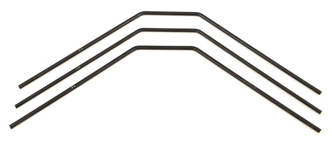 ASC81139 Team Associated RC8B3 FT Rear Anti-roll Bars, 2.2-2.4mm