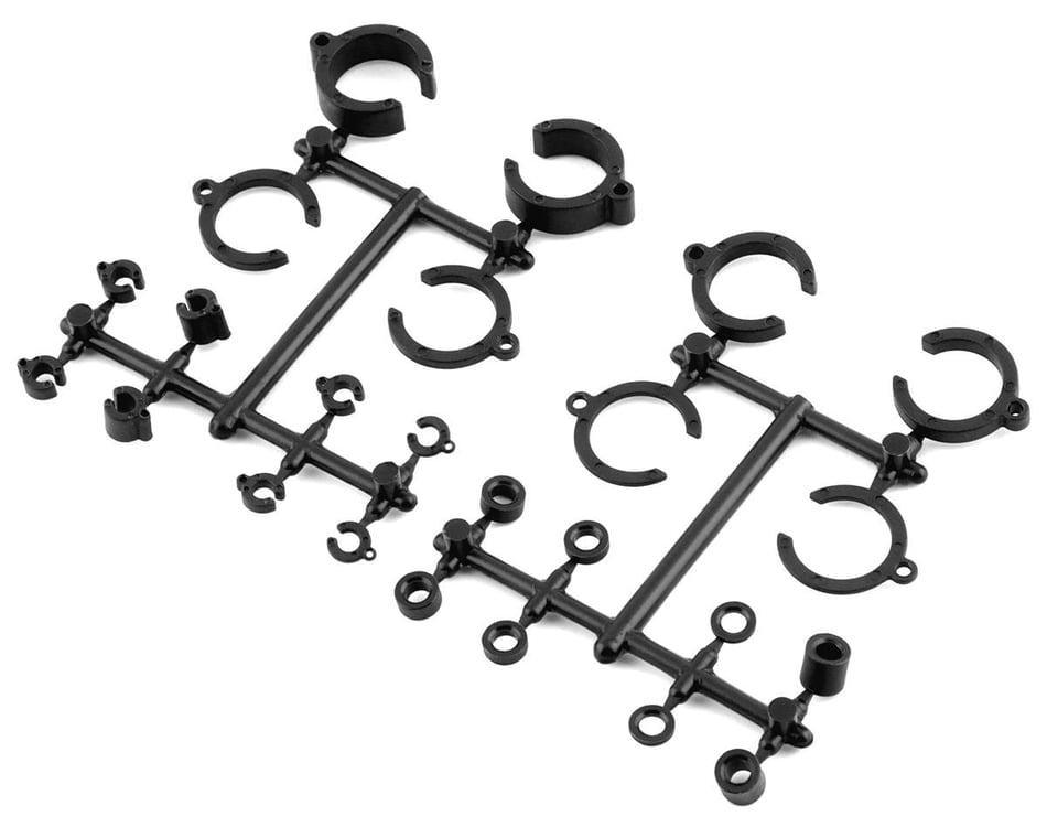 JCO2295B JConcepts Big Bore Shock Limiter Kit for Traxxas 1/10 2WD/4WD (Black) (24)