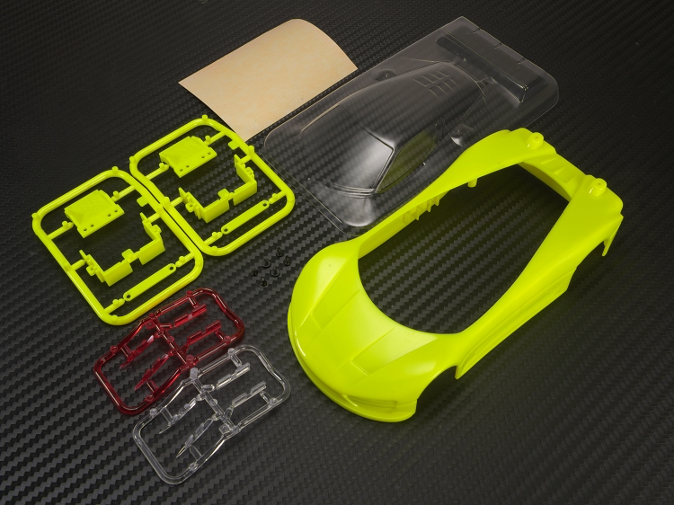 600500Y PN Racing Mini-Z Concept C9 ABS Car Body Kit Yellow