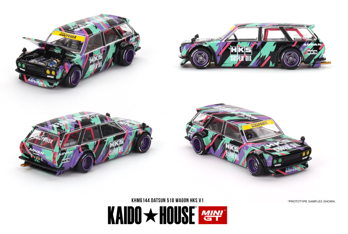 Kaido House //144 Datsun KAIDO 510 Wagon HKS V1 KHMG144