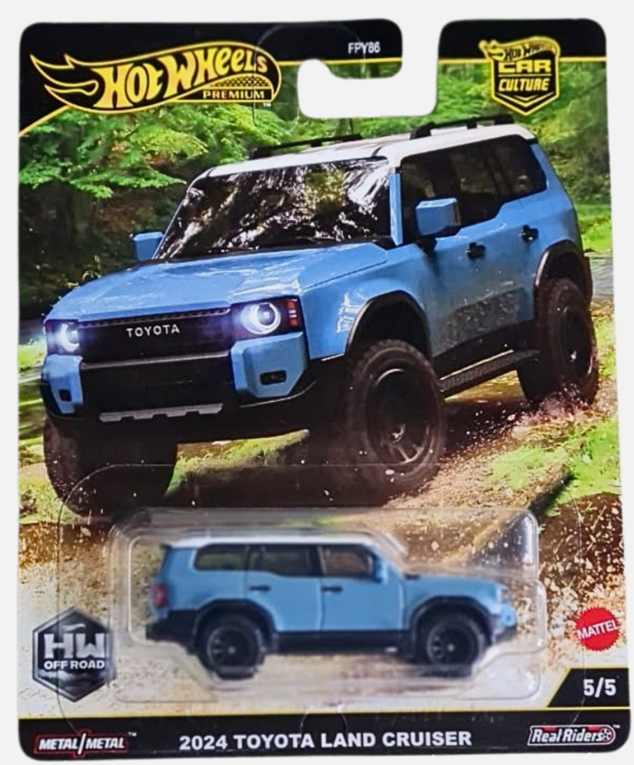 Hot Wheels Premium 2024 Toyota Land Cruiser Car Culture 5/5 HE