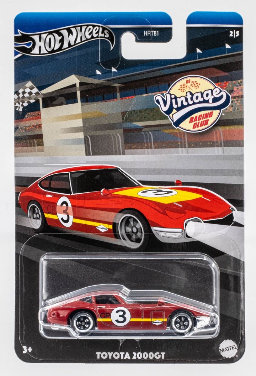 HotWheels Vintage Racing Club Toyota 2000GT HE
