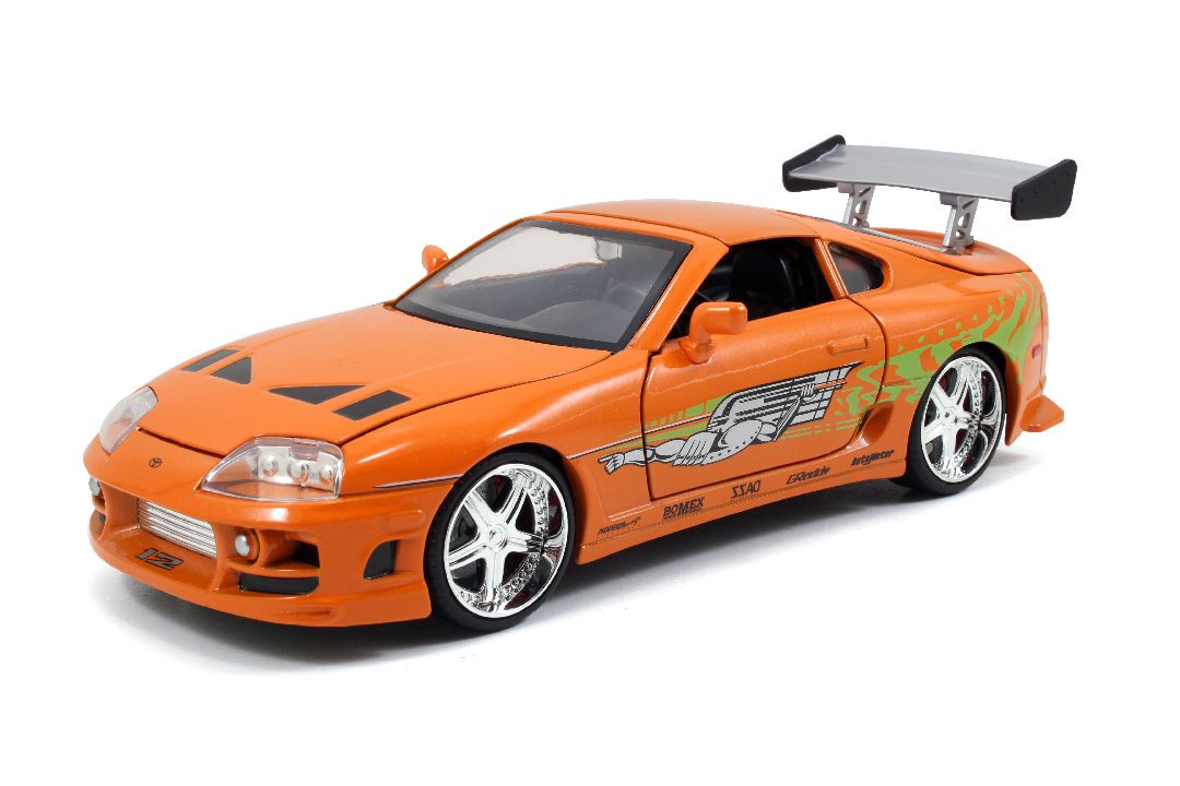JAD97168 Jada 1/24 "Fast & Furious" Brian's Toyota Supra