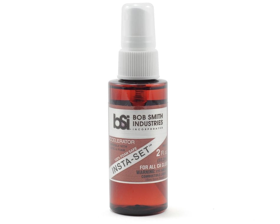 BSI151 Bob Smith Industries INSTA-SET Foam Safe Accelerator Pump Spray (2oz)