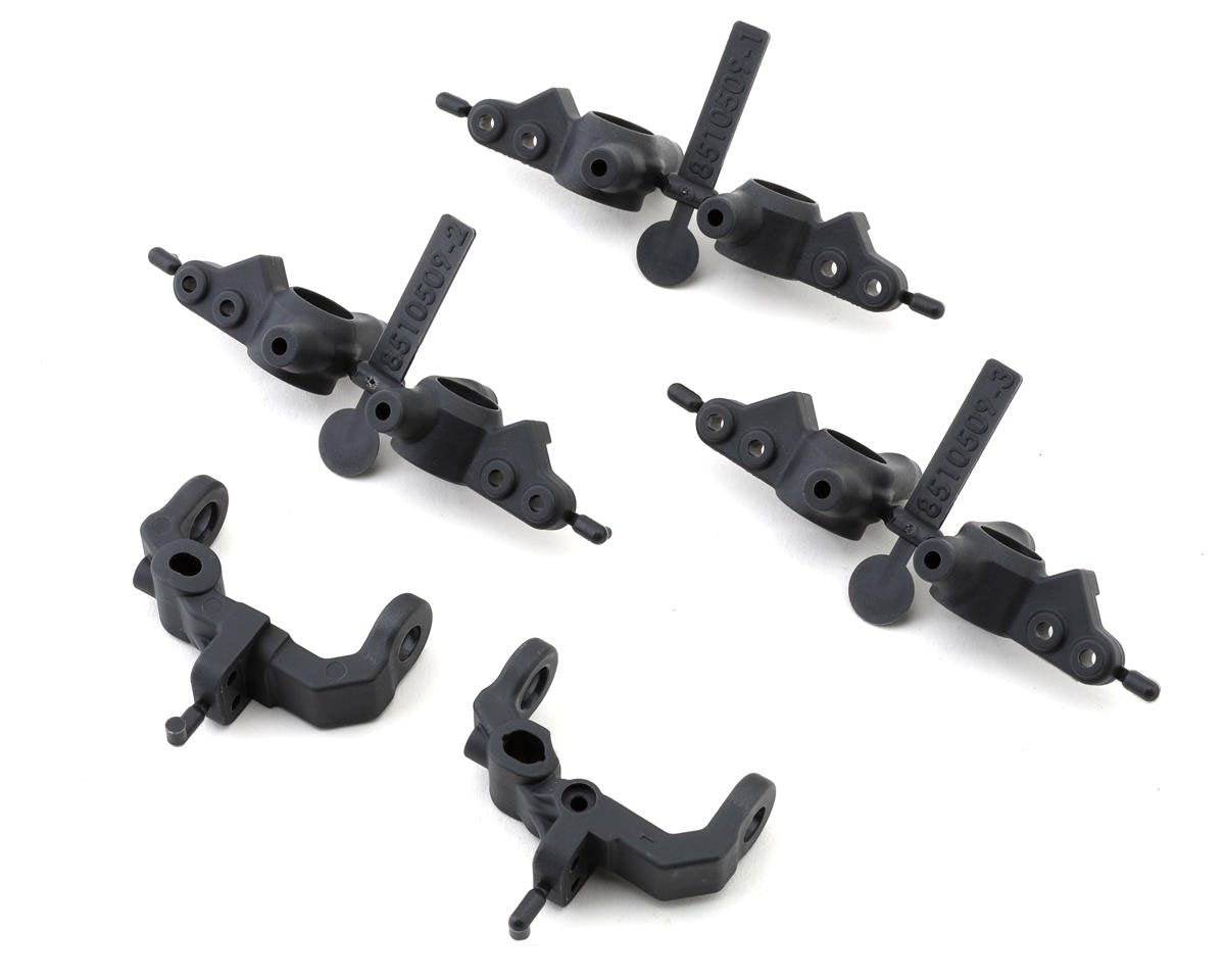 ASC92415 Team Associated RC10B7 Factory Team Caster & Steering Blocks (Carbon)