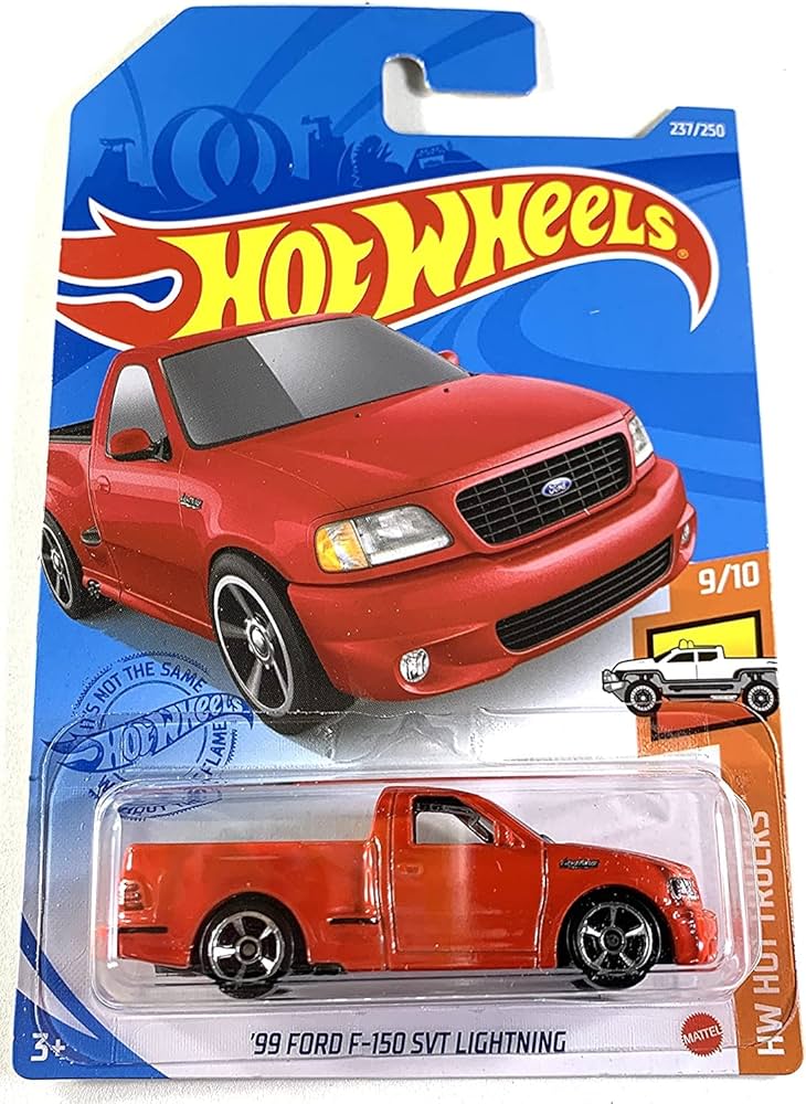 HotWheels HW Hot Trucks ‘99 Ford F-150 Lightning