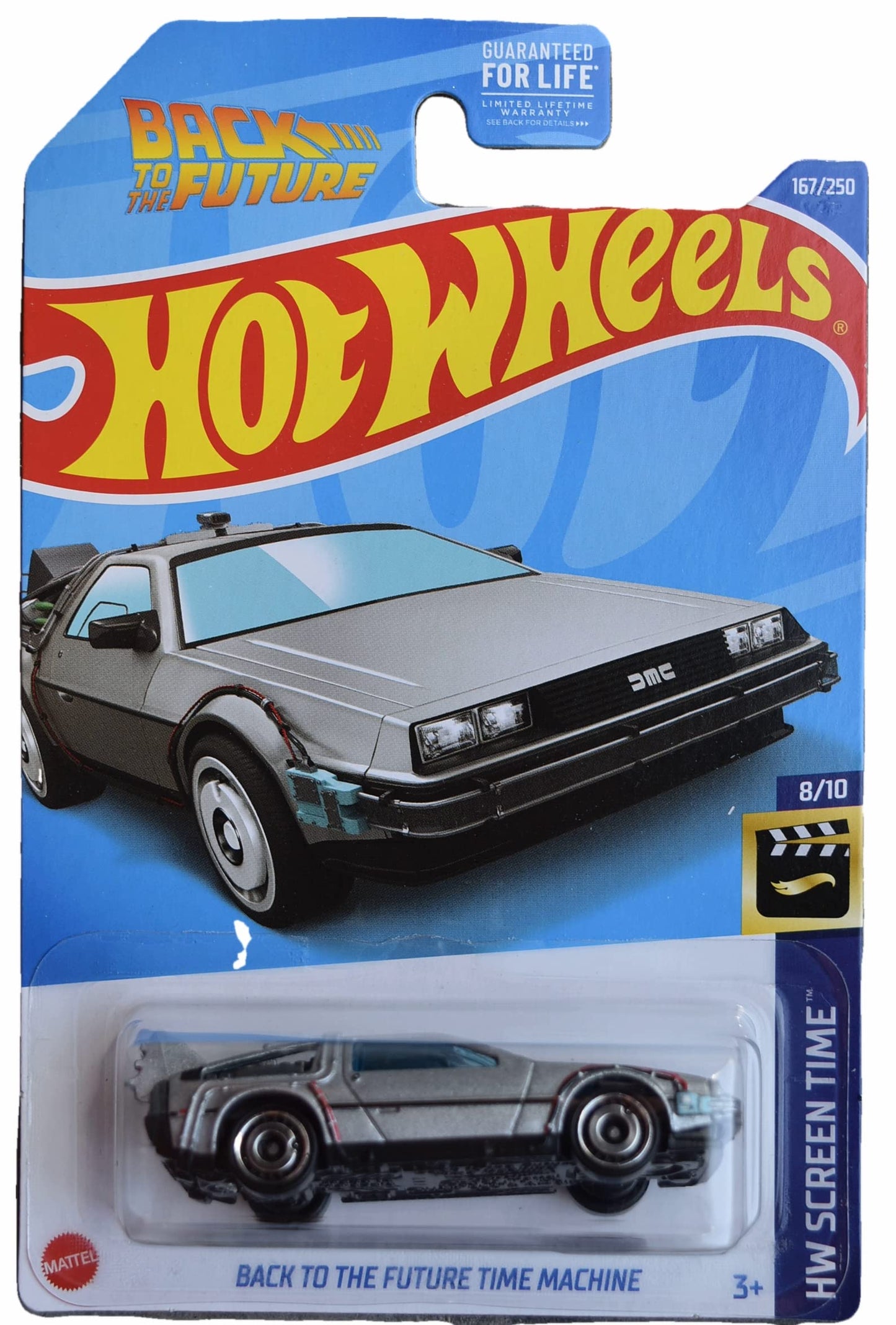 HotWheels HW Screen Time Back To The Future Time Machine
