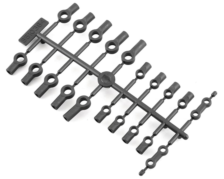 ASC91997 Team Associated RC10B6.4 13mm Shock Rod End Set