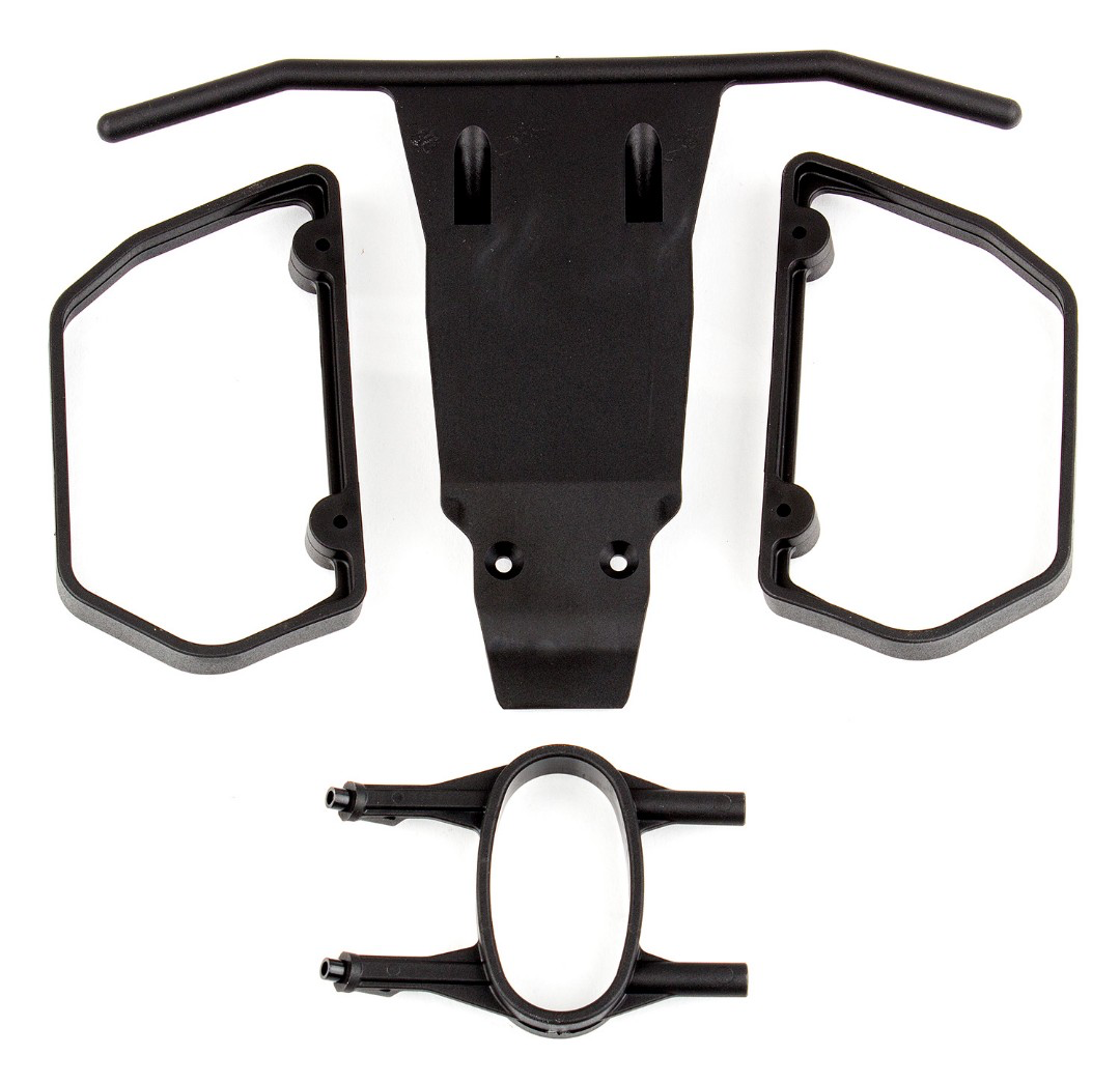 ASC71124 Team Associated SC6.1 Front Bumper and Nerf Bars