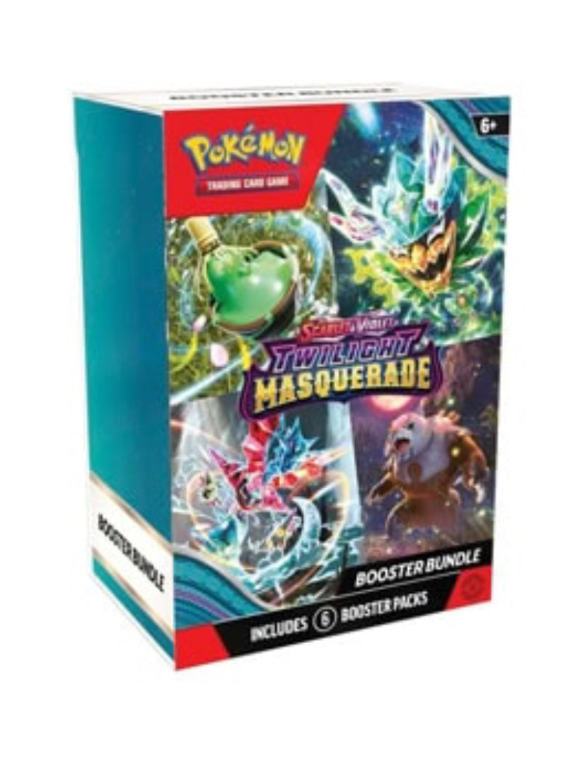 Pokémon Scarlet and Violet Twilight Masquerade Booster Bundle