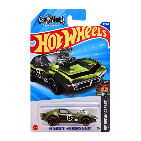 HotWheels HW Dream Garage ‘68 Corvette - Gas Monkey Garage HE