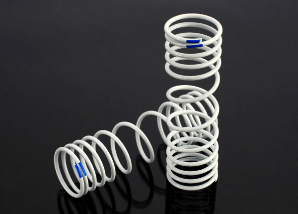 TRA6868 Traxxas Progressive Rate Rear Shock Springs (Blue) (2)