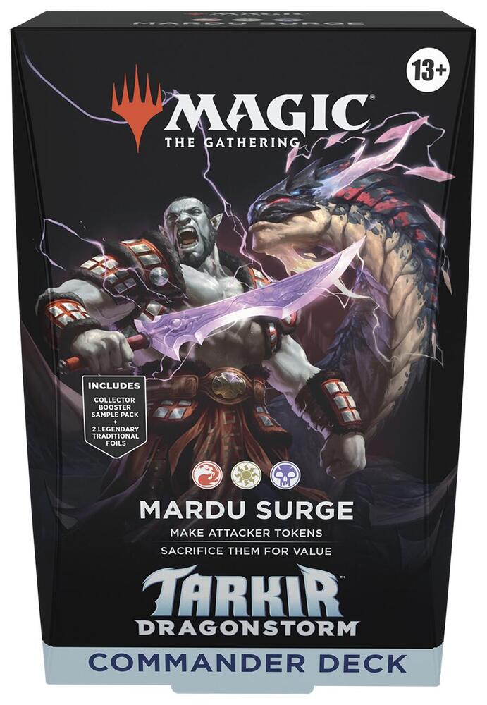 MTG Tarkir Dragonstorm Commander Deck Mardu Surge