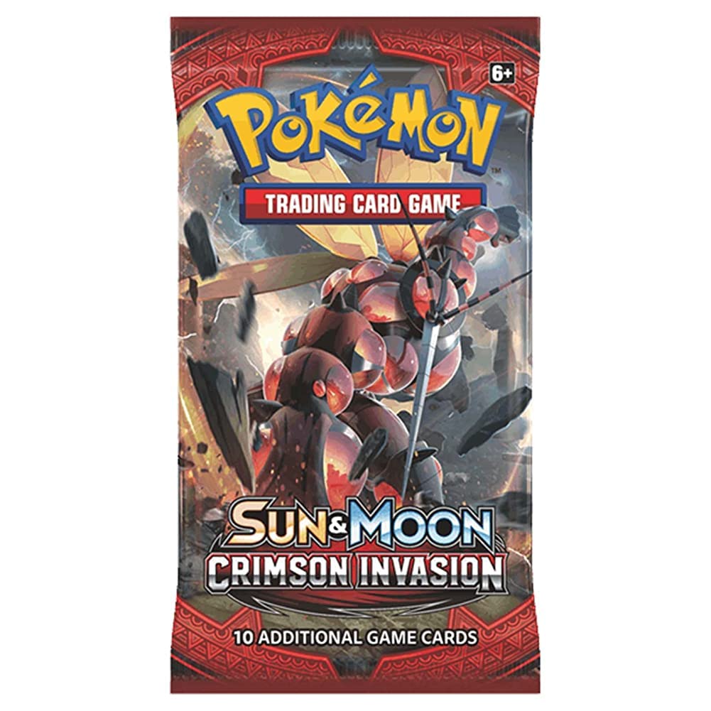 Pokémon Sun & Moon Crimson Invasion Booster Packs