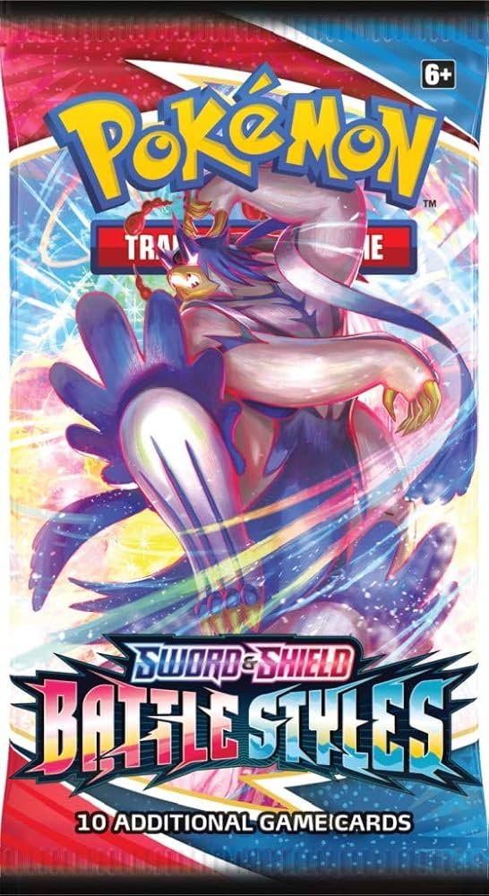 Pokémon Sword And Sheild Battle Styles Booster Pack