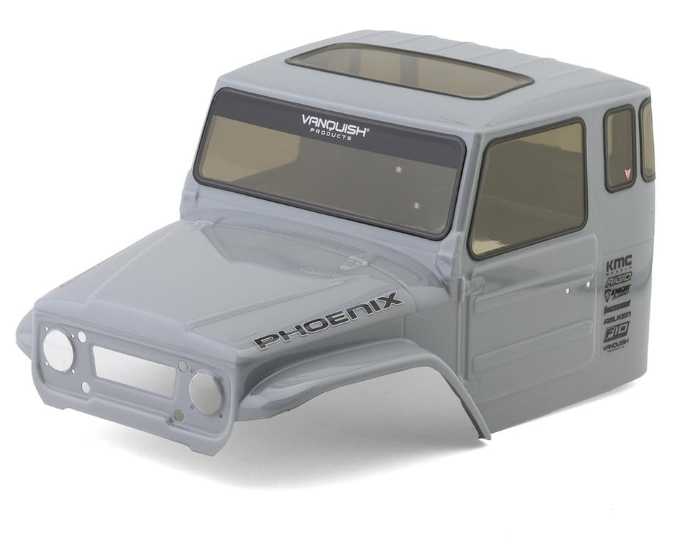 VPS10221 Vanquish Products VS4-10 Phoenix Pre-Painted Body (Grey) (Front Cab)