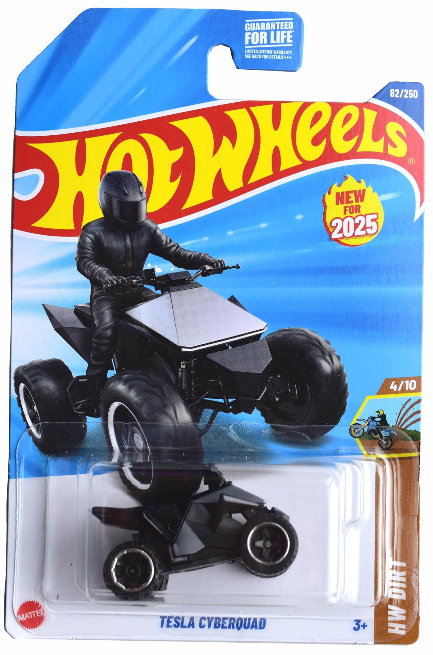 HotWheels HW Dirt Tesla Cyberquad