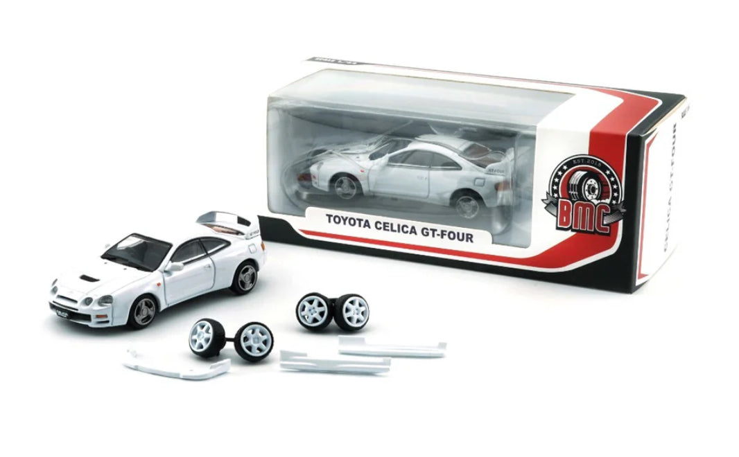 BMC 1/64 Toyota Celica GT-Four (white)