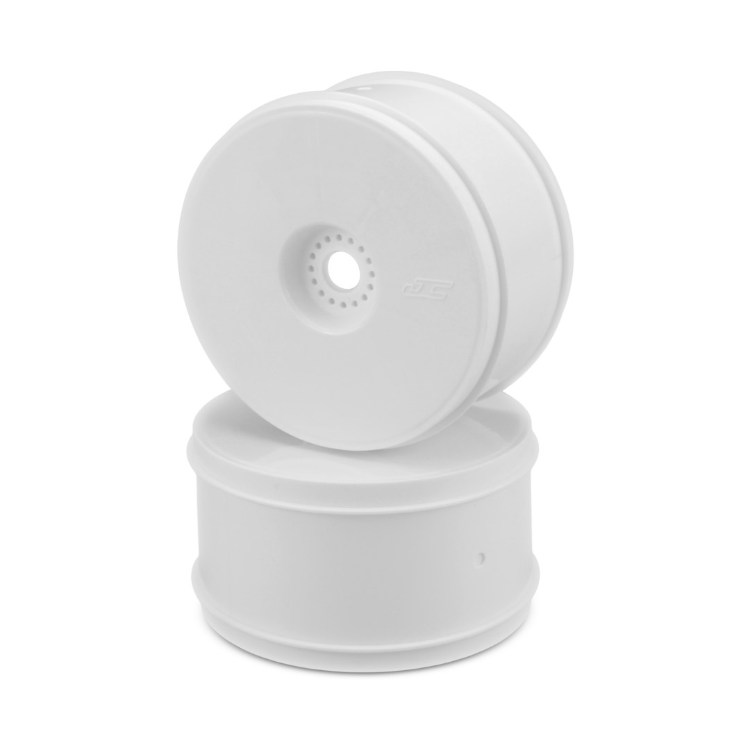 JCO3369W JConcepts Bullet - 4.0" 1/8th truck wheel (white) - 4pc.