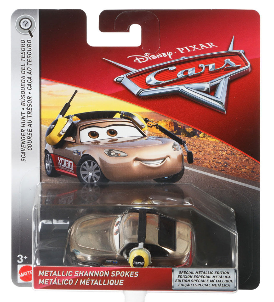 Hot Wheels Disney/Pixar Metallic Shannon Spokes