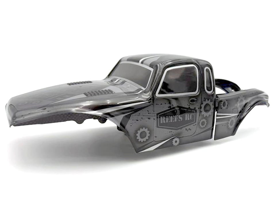 SEHREEFS226 Reefs RC PLAGUE 1/10 Competition Rock Crawler Body (Clear) w/Rear Fenders