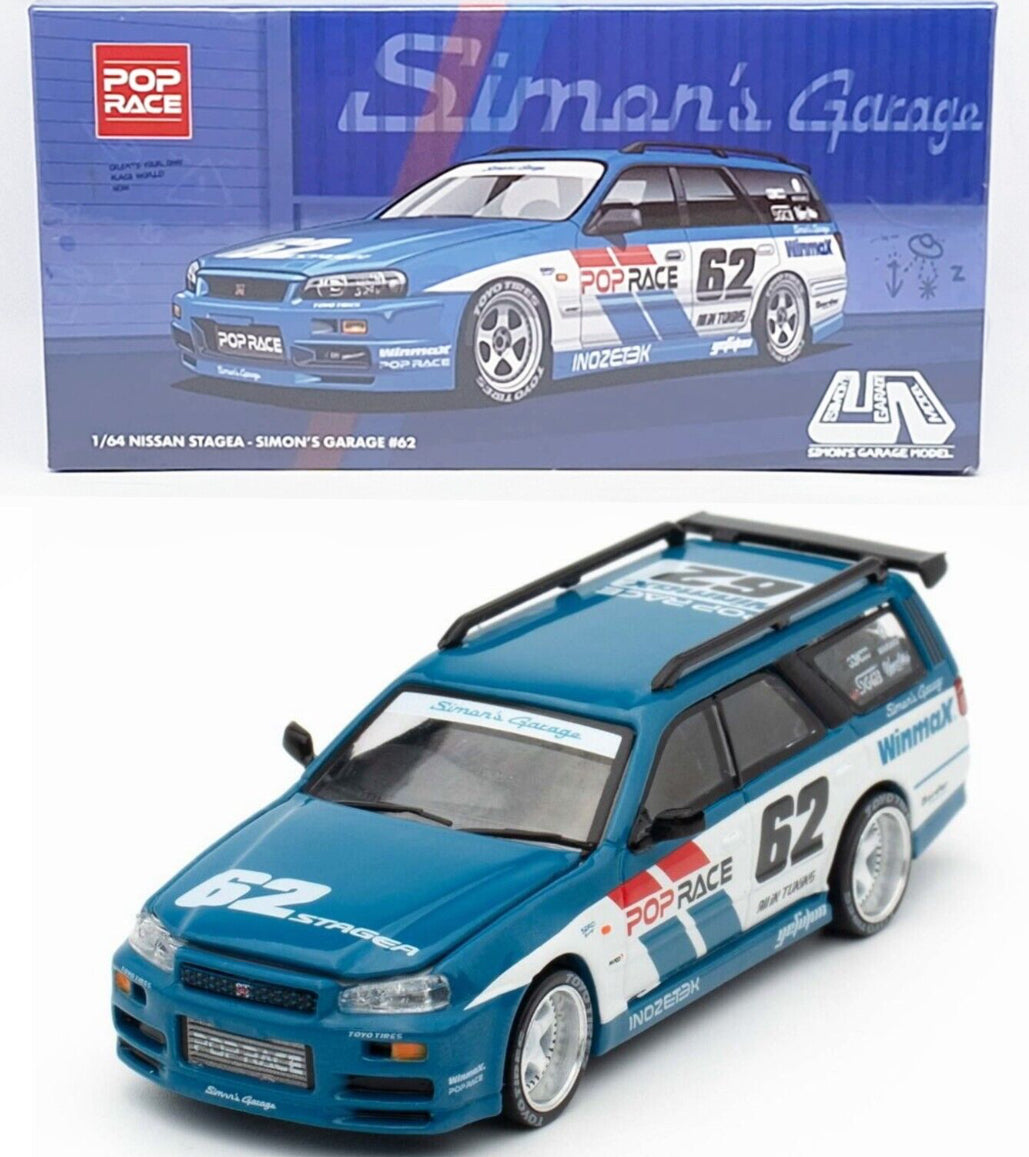 PopRace Nissan Stagea Simon's Garage #62