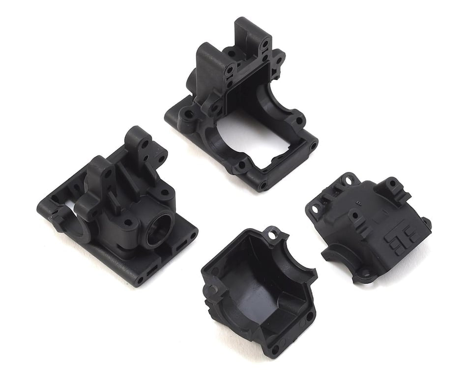 TKR6519B Tekno RC EB410/ET410 Front & Rear Bulkhead Set (Revised)