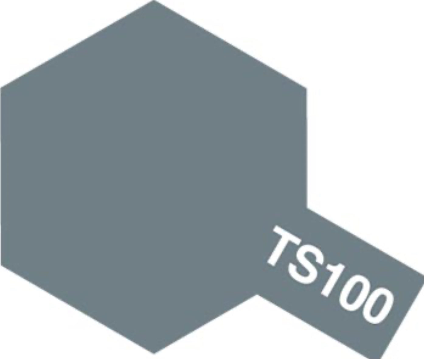 Tamiya TS-100 Semi-Gloss Bright Gun Metal Lacquer Spray Paint (100ml)