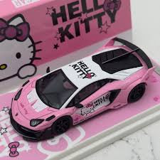 Cool Car Lamborghini GT EVO Pale Pink Hello Kitty No Figure