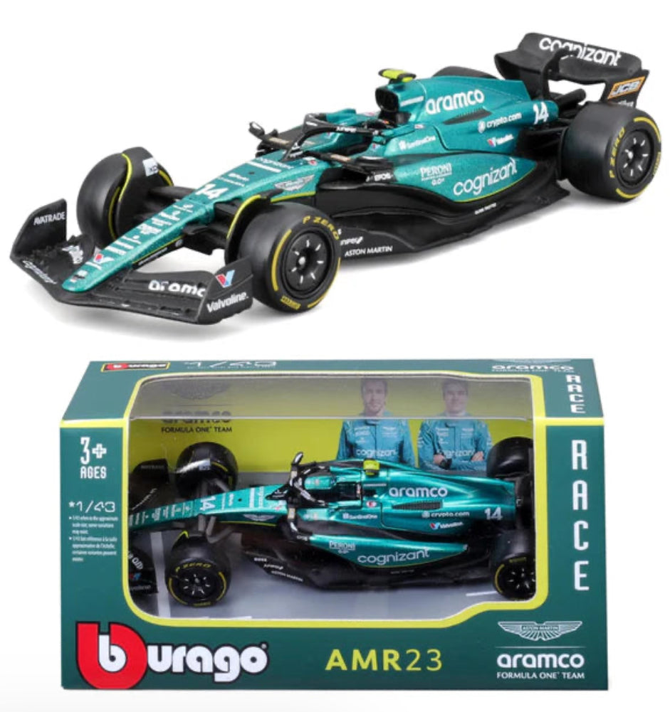 Bburago 1/43 Aramco Formula 1 Team