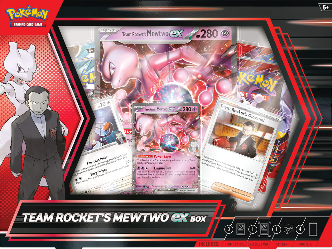 Team Rockets Mewtwo ex Box