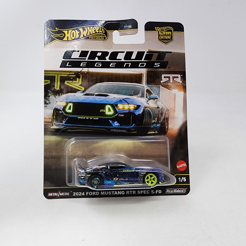 Hot Wheels Circuit Legends Ford Mustang RTR Spec 5-FD