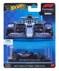 HotWheels Premium Formula 1 BWT Alpine F1 Team - A524 (#10)