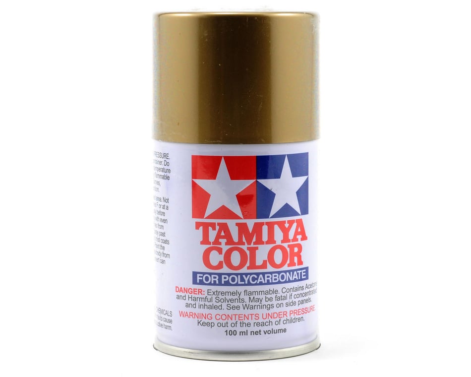 PS-13 Tamiya Gold Lexan Spray Paint (100ml)