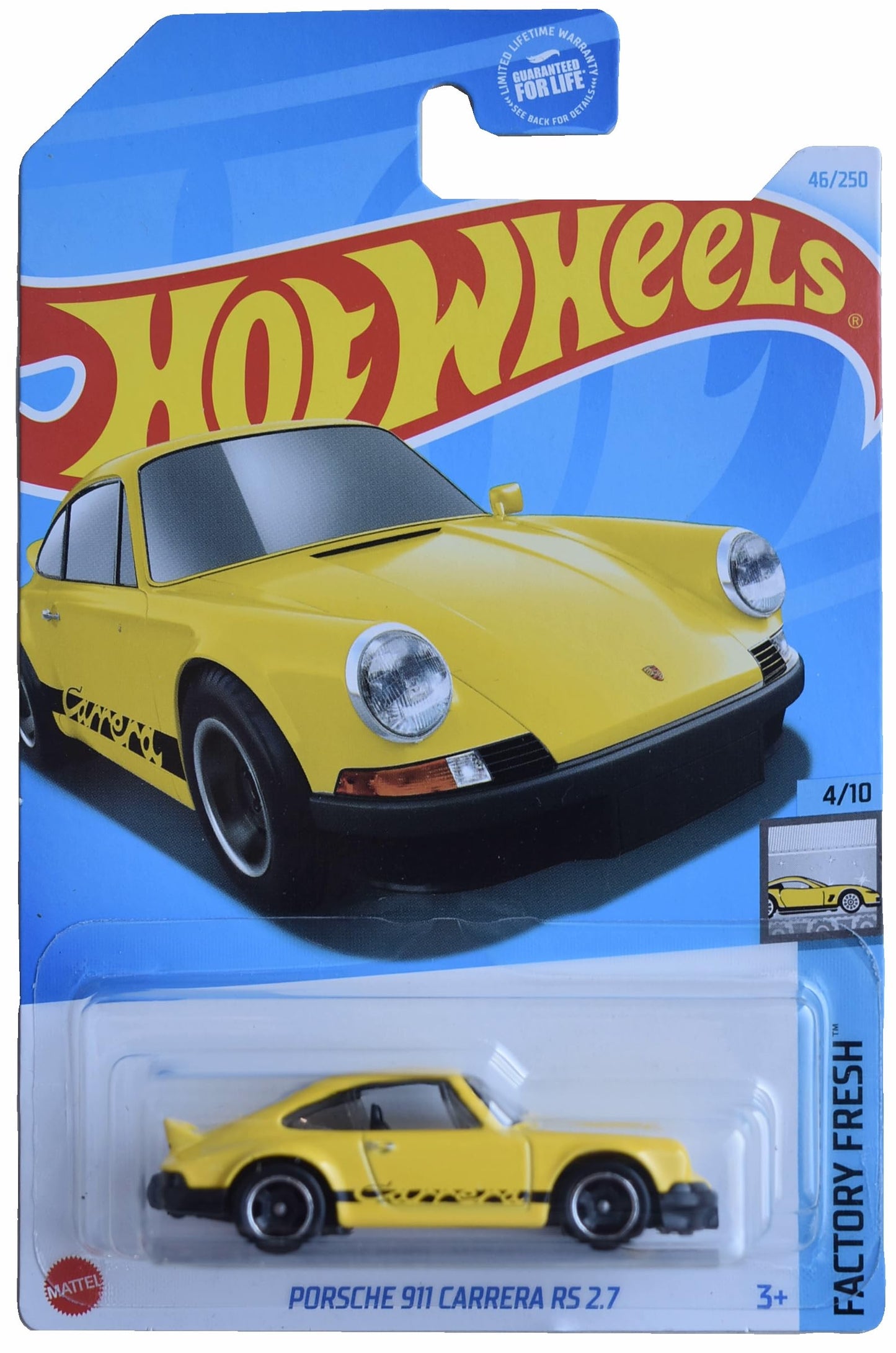 Hot Wheel Porsche 911 Carrera RS 2.7