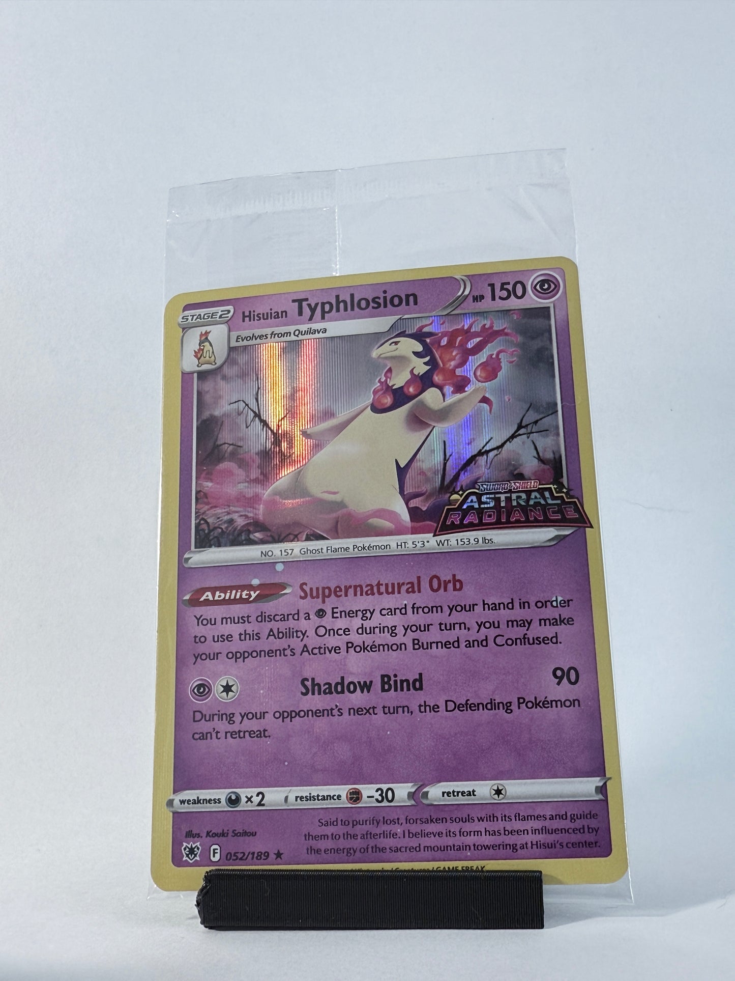 Hisuian Typhlosion 052/189 (Sealed)