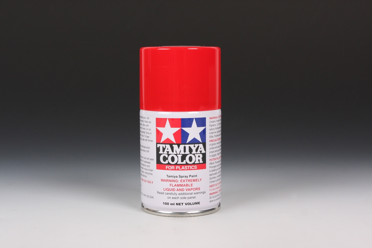 TS-8 Tamiya Italian Red Lacquer Spray Paint (100ml)