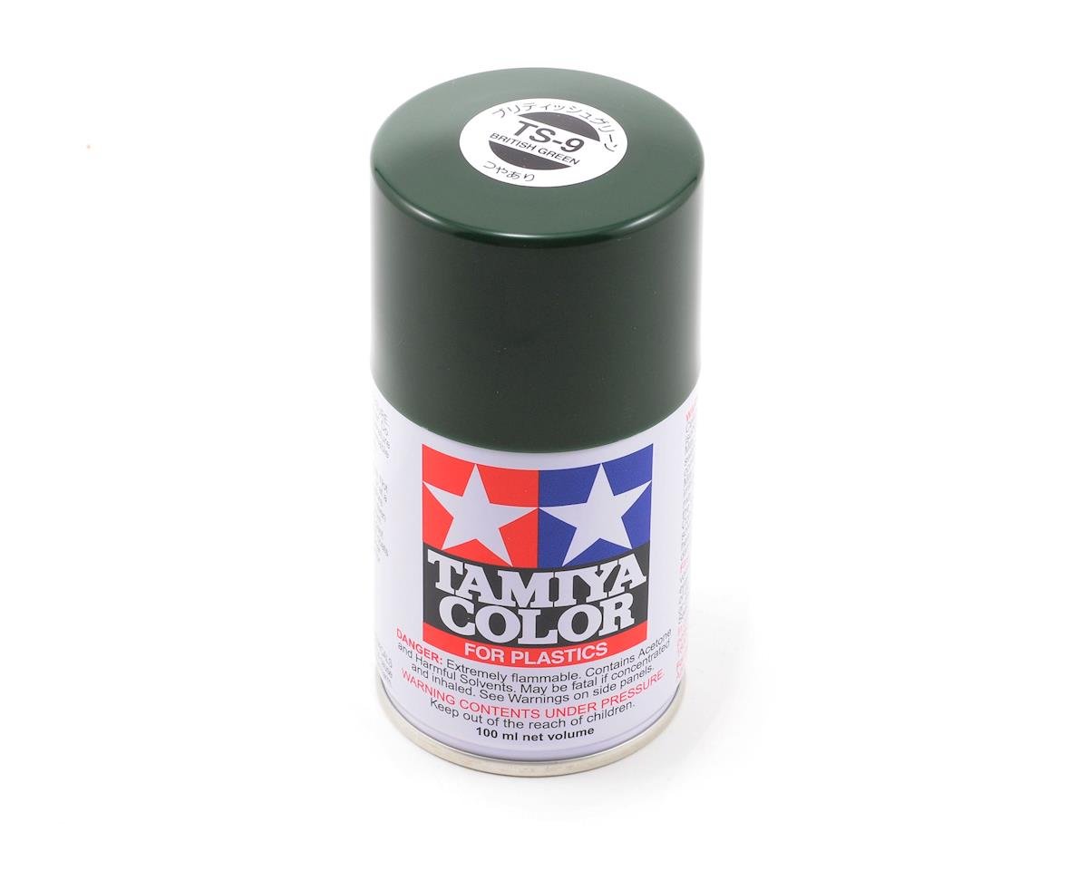 TS-9 Tamiya British Green Lacquer Spray Paint (100ml)